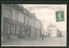 CPA Villenauxe, Place de l´Etrefranchise, Le Nouveau Bureau de Postes 1914 