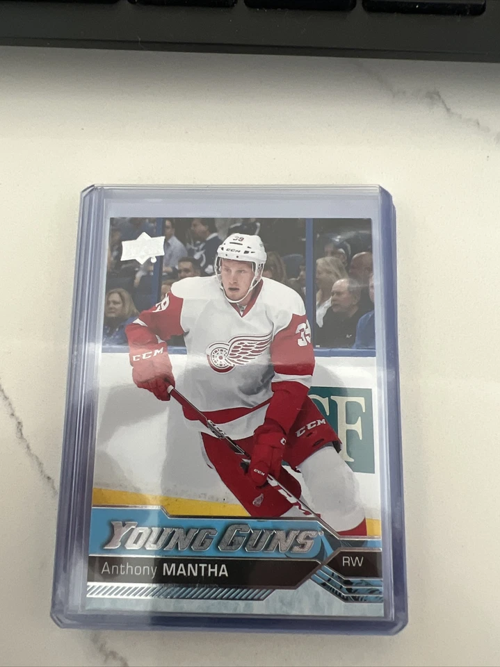 2016-17 Upper Deck-Anthony Mantha REDWINGS/CAPITALS-Young Guns-#213 RC *NM* - Image 1 of 1