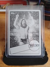 2015 Topps WWE Heritage 2K16 DANIEL BRYAN Black Printing Plate 1/1 SP