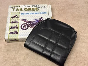 CUBIERTA ASIENTO SUZUKI T250 T350 T 250 T 350 1966 - 1973 NUEVO STOCK ANTIGUO - Imagen 1 de 5