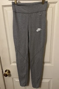 Nike Youth Girl Light Gray  Leggings Size XL (R) - Picture 1 of 5