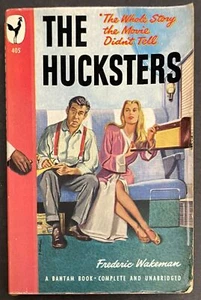 The Hucksters by Frederic Wakeman, 1948 Paperback, Bantam Books - Picture 1 of 7