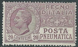 1925 REGNO POSTA PNEUMATICA EFFIGIE 20 CENT MNH ** - UR42-6 - Picture 1 of 1