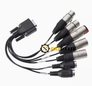 1 Stück Neu für RME HDSP 9632 und AIO, Babyface Analog Verlängerungsgeflecht/Kanonengeflecht - Bild 1 von 2