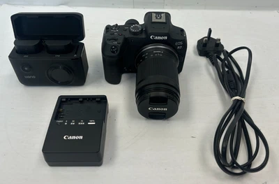 (Wi1) Canon Eos Mirrorless R7 Body, 18-150mm Lens - Llano Charger, 3x Batteries - Image 1 of 4