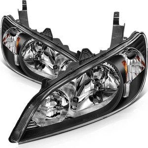 Conjunto de faros para Honda Civic 2/4 puertas 2004 2005 par de repuesto - Imagen 1 de 10
