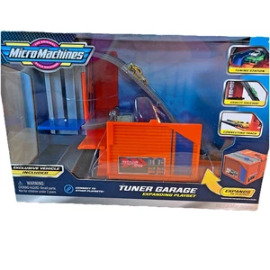 Micro Machines Series 1 Tuner Garage Expanding Playset w Exclusive Vehicle - Picture 1 of 11