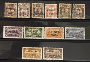 French Colonies, Latakia 1931 Sc# 1/24 U/MH/VF - Picture 1 of 2