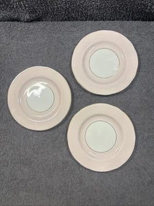 3 Duchess Pale Pink side Plate with Gold Rim 6.5" diameter - Picture 1 of 11