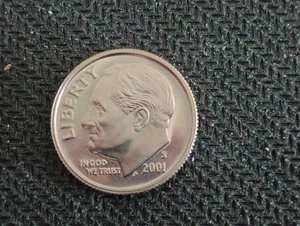 2001-S Roosevelt Proof Dime - Picture 1 of 2