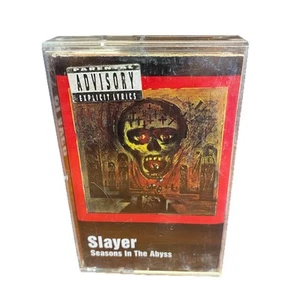 SLAYER - Seasons in the Abyss CASSETTE TAPE 1990 - Picture 1 of 6