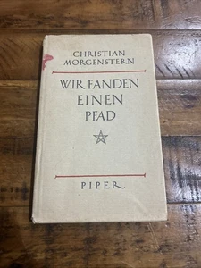 Wir Fanden Einen Pfad Christian Morgenstern - 1956 Piper - Picture 1 of 11