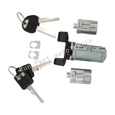 Ignition & Door Lock Key Switch Cylinder Set Fit For GMC Trucks 4000-7000 91-94 — 第 1/4 张图片
