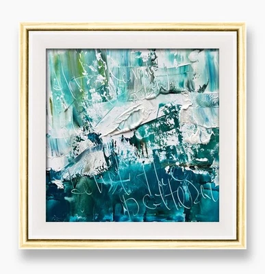 "Arte matemático abstracto enmarcado para decoración de pared contemporánea inspirada en ecuaciones de oficina 6""" Foto 1 de 4