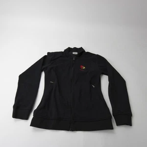 Louisville Cardinals adidas Jacket Women's Black Used - Picture 1 of 5