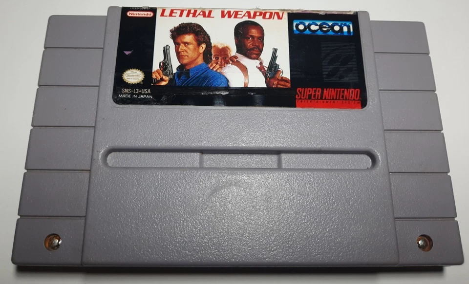 Arma letal (SNES) auténtica, probada, ¡funciona! Foto 1 de 4