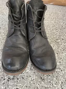 A1923 leather boots men a diciannoveventitre Size 44 - Picture 1 of 4