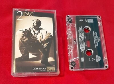 2Pac Dear Mama Cassette Maxi Single Rare Hip Hop Rap 1995 Interscope Tested VG - Image 1 of 2