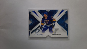 BRETT HULL 2022-23 SPX HOCKEY /399 RADIANCE FX BLUE