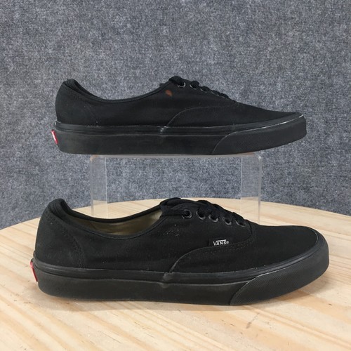 Scarpe Vans donna 10 5 uomo 9 sneakers skateboard nero tela stringate 721461