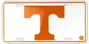 TENNESSEE VOLUNTEERS VOLS CAR TRUCK TAG LICENSE PLATE T METAL SIGN UNIVERSITY - Picture 1 of 1