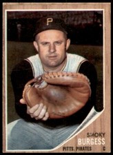1962 Topps Smoky Burgess    #389  ExMint+