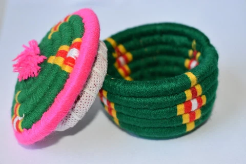 Mini Basket-Traditional Iraqi/Arab Gifts-Heritage-for houses/offices decoration Cover