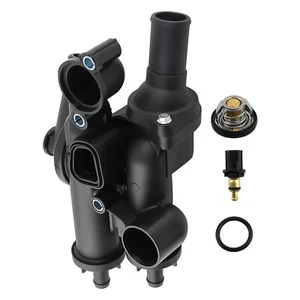 TERMOSTATO Engine Coolant Thermostat Housing Assembly for Dodge Jeep Chrysler - Foto 1 di 12