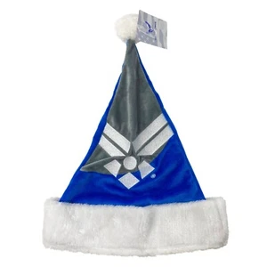 Sombrero de Navidad de la Fuerza Aérea Militar, azul y gris - Imagen 1 de 2