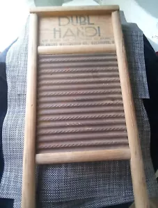 Vintage Dubl Handl Washboard 1950s. - Picture 1 of 5