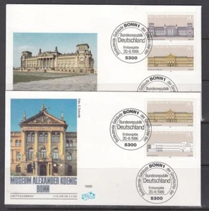 Deutschland Scott 1486a-c FDC - Historische Gebäude - Bild 1 von 1