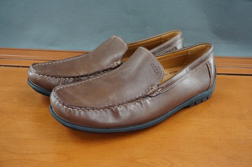 Scarpe mocassini casual ECCO Classic uomo 42 8 5 pelle marrone mocassini