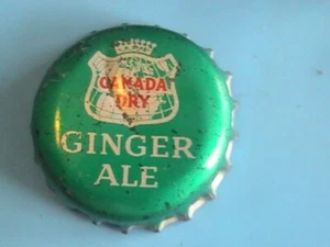 TAPA BOTELLA USADA CORCHO CANADÁ SECO JENGIBRE ALE CCC - Imagen 1 de 3