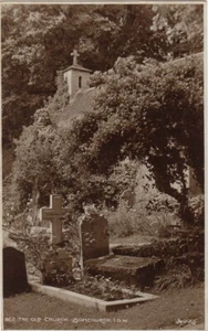 (h30) The Old Church Bonchurch - Isle of Wight Postkarte - Bild 1 von 2