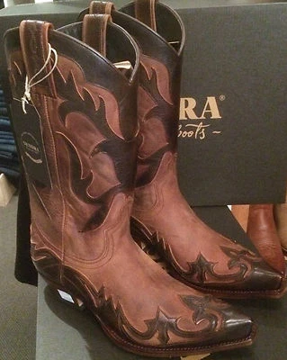 11111 Sendra boots western marron foncé/brun - Photo 1/4