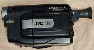 JVC GR-AXM210U VHS-C, S-VHS-C Analog Camcorder for parts only - Image 1 of 4