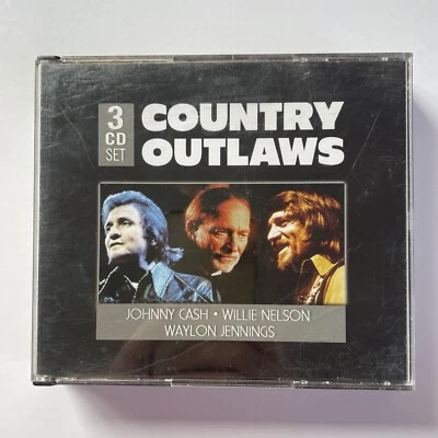 Country Outlaws, Various Artists (2007) 3x CD, Compilation, Country, Rock - Image 1 of 4