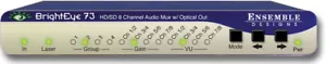 Ensemble Designs : BrightEye 73 HD/SD AES Embedder with Optical Out -8 available - Picture 1 of 4