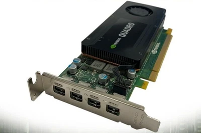 HP Nvidia Quadro K1200 4GB Mini DisplayPort Video Graphics Card 846583-001 LP - Image 1 of 3