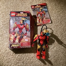 LEGO Superheroes IRON MAN Figure 4529 Marvel Avengers Complete w/ Box + Manual