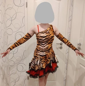 Tanzkleid Latein C-Klasse Gr. S - Bild 1 von 2