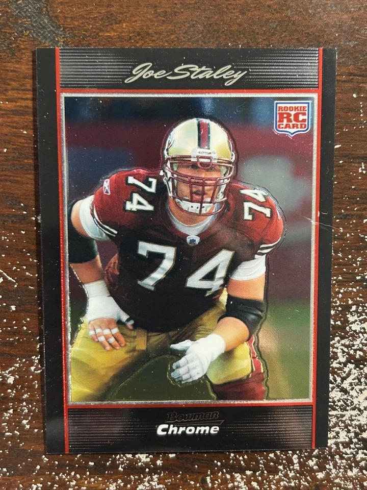 2007 Bowman Chrome - Joe Staley #BC42 (RC) - Image 1 of 1