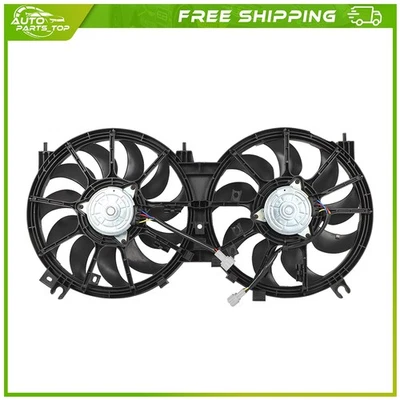 Replacement Radiator AC Condenser Fan Fit For 2009-2010 2011-2014 Nissan Murano Foto 1 de 4