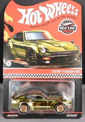 Hot Wheels Red Line Club  Custom ’72 Datsun 240Z with real riders - Image 1 of 4
