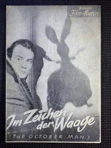 Im Zeichen der Waage - Illustr. Film-Kurier - BFK-BNK 453 ungelocht - Picture 1 of 1