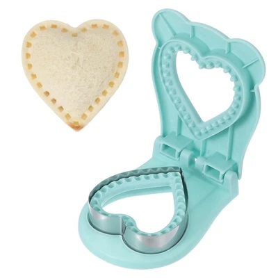 Crustless Sandwich Cutter, Heart Shape(Blue) - Image 1 of 4