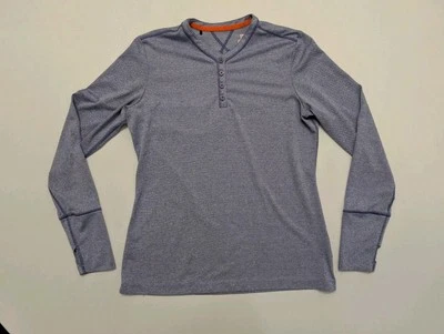 Camiseta deportiva Nike Golf Dri-Fit Henley para mujer L púrpura manga larga rendimiento Foto 1 de 4