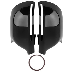 Door Mirror Housing for Audi RS3 S3 A4 S4 RS4 2009-2015 Gloss Black  ABS - Bild 1 von 11