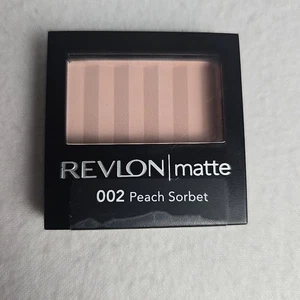 Revlon Luxurious Color Peach Sorbet 002 Matte Eyeshadow Neutral Shade - Picture 1 of 5