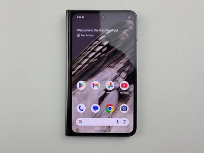 Google Pixel Fold - 256GB - Obsidian (T-Mobile) - *DAMAGED* - Clean IMEI - H3210 - Image 1 of 4